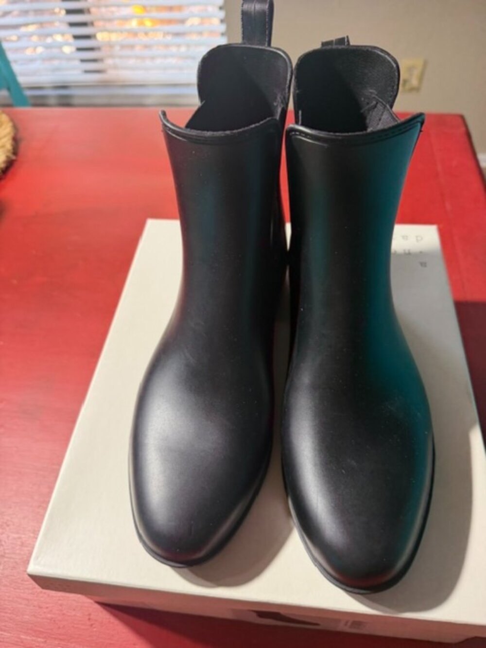 Black womens new day ankle boots new .Chic Comfort in a Classic Black Boot”